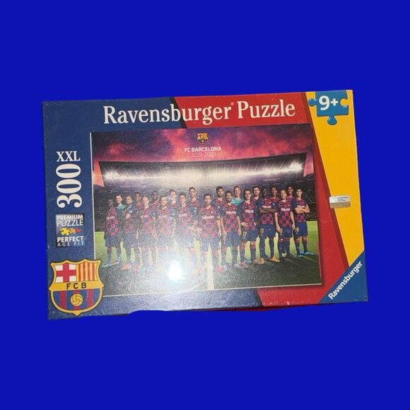 Sealed FC BARCELONA Soccer/Football Team 1000 PC Jigsaw Puzzle by Ravensburger - Picture 2 of 5